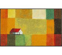 Wash+Dry Meadow Lands Tapis Del Sol, Polyamide Dos : Caoutchouc Nitrile, Multicolore, 75x120cm