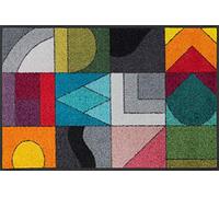 Wash+Dry Momix Tapis Del Sol, Polyamide Dos : Caoutchouc Nitrile, Multicolore, 50x75cm