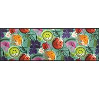 Wash+Dry Paillasson, Fruit Fiesta 60x180cm, intérieur, Lavable, Multicolore