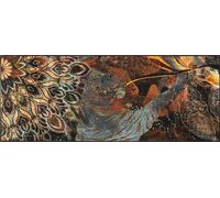 wash+dry Paillasson, Jungle Dance 75x190cm, intérieur et extérieur, Lavable, Multicolore
