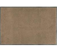 Wash+Dry Paillasson Marron Expresso 50 x 75 cm, intérieur et extérieur, Lavable, pour l'intérieur et l'extérieur