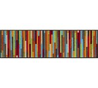 Wash+Dry Paillasson, Mikado Stripes 35x120cm, intérieur et extérieur, Lavable