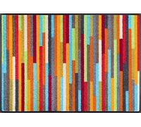 Wash+Dry Paillasson, Mikado Stripes 60x85cm, intérieur et extérieur, Lavable