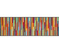 Wash+Dry pièce, Surface Nylon Semelle: 100% Caoutchouc Nitrile, 60x180cm, Mikado Stripes