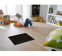 Wash+Dry Tapis Raven Black Polyamide Noir 60 x 90 cm