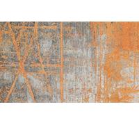 Wash + Dry Rustic Tapis, Surface en Polyamide, Orange, 70 x 120 x 0,9 cm