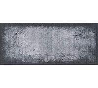 Wash+Dry Shades of Grey Tapis Del Sol, Polyamide Dos : Caoutchouc Nitrile, Multicolore, 60x140cm