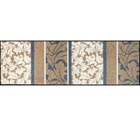 Wash+Dry Sinfonia Tapis Del Sol, Polyamide Dos : Caoutchouc Nitrile, Multicolore, 60x180cm