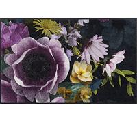 Wash+Dry Tapis de Sol, Anemone 75x120cm, intérieur et extérieur, Lavable
