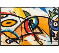 Wash+Dry Tapis de Sol, Flying Fish 50x75cm, intérieur et extérieur, Lavable