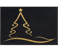 wash+dry Tapis de Sol, Golden Shine 50x75cm, intérieur et extérieur, Lavable