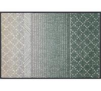 Wash+Dry Tapis de Sol, Green Desert 50x75cm, intérieur et extérieur, Lavable