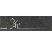 Wash+Dry Tapis de Sol, Linestreet 35x120cm, intérieur et extérieur, Lavable