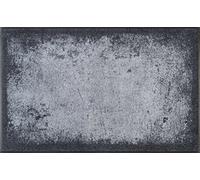 Wash+Dry Tapis de Sol, Shades of Grey 75x120cm, intérieur et extérieur, Lavable