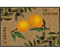 Wash+Dry - Tapis Le Citron 50x75, Coloré