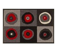 Wash+Dry - Tapis Sergej grey 40x60, Gris Gris G