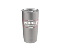 Wash Ma Belly Pibble Dog Funny Meme Vote 2028 President Gobelet isotherme en acier inoxydable double paroi