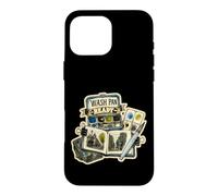 Wash PAN Ready Aquarelle Croquis Urbain Promenade Coque pour iPhone 16 Pro Max
