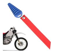Wash Plug Exhaust 2 Strokes - Wash Plug Dirtbike 2 Strokes, Muffler Exhaust Wash Plug with Streamers And Keychain, Remove Before Start Engine