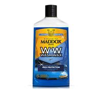 Wash & Wax 500 ml | Shampooing sans eau Voiture | Nettoyage Voiture Extérieur en Profondeur | Protection et brillance avec Cire de Carnauba | Renovateur Plastiques Multifonction