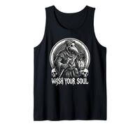 Wash Your Soul - Lanterne Keeper Plague Doctor Gothic Art Débardeur