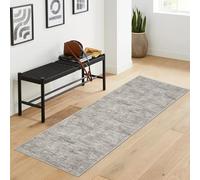 Washable Area Rug Lightweight Modern Abstract Rug with Non Slip Backing Foldable Low Pile Ultra Soft Floor Cover for Living Room Bedroom Dining Room Entryway