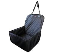 Washable Dog Car Seat, Adjustable Pet Travel Seat, Removable Dog Car Seat Cover, Portable Dog Booster Seats 22.83x17.72x17.72 for Small Large Medium Dogs, Cats, Pets (Black)