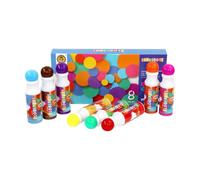 Washable Dot Markers Kit - Dot Paint Coloring Pens, Erasable Art Tools, Creative Supplies, Drawing Activity Set | Kids Marker Set for Coloring Learning Craft Projects Classroom Home Use