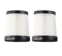 Washable Filter for pour Black pour decker BDSV2-BLK Vacuum 2-Pack High Efficiency HEPA Filter for pour Black pour decker BDSV2 Vacuum Reusable Blue White Filter for pour Black pour decker(2 PACK)