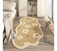 Washable Floor Mat Home Lounge Light Decoration Plush Carpet Irregular Rugs