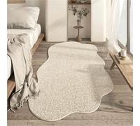 Washable Floor Mat Home Lounge Light Decoration Plush Carpet Irregular Rugs