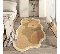 Washable Floor Mat Home Lounge Light Decoration Plush Carpet Irregular Rugs