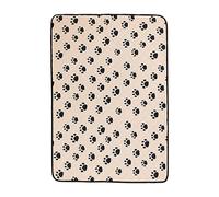 Washable Pet Pad, Dog Pee Mat, Leak-Proof Urine Underpad, Soft Polyester Surfaces for Indoor Outdoor Use, Housebreaking Training Whelping Nursing, 19.69x27.56x0.79 inches 200g