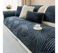 Washable Sofa Cover 1/2/3/4seater -All-Season Non-Slip Thickened Sofa Blanket for Bench Couch RV Bed Indoor Living Room(Grey 4,70x150cm)