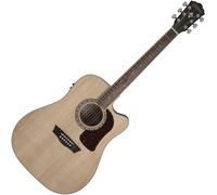 Washburn Heritage D10SCE Natural Guitare Dreadnought acoustique-électrique