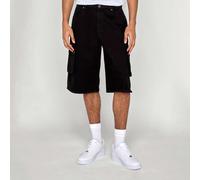 Washed Workwear Cargo Shorts noir 28