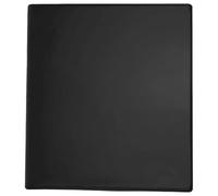 Washer and Dryer Covers for the Top Washer Dryer Top Protector Silicone Mat Non-Slip Laundry Countertop Cover(Black,L)