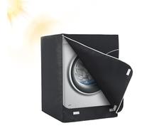 Washer Covers, Sided Waterproof Dustproof Cover for Outdoor Machines, Sturdy Weatherproof Fabric, All Season Coverage, Laundry Appliance Guard for Bathroom, Kitchen, Garden