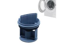 Washer Drainage Pump Seal Cover - ABS 6.4x5.2x7.6cm | Washing Machine Drain Pump Cover, Fluff Filter Cap Replacement | Sturdy Laundry Appliance Spare Part For Drum Washer Clean Water Drain System Use