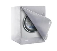 Washer Dryer Cover - Waterproof Dustproof Protector for Laundry Machines | Heavy Duty Oxford Fabric with 3 Sided Protection, Full Cover, Indoor Outdoor Balconies for Terraces Garden Apartment Home Use