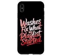 Washes Fix What My Playlist Started Coque pour iPhone XS Max
