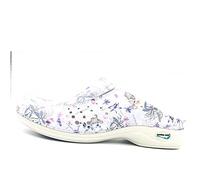 Wash'Go Berlin - Sabots sanitaires pour Femmes et Hommes | Sabots en Cuir lavables | Antidérapants (Printemps, Système Taille Chaussures EU, Adulte, Numérique, Moyen, 37)