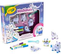 Washimals Arctic Adventure- Set d'activités,pour Colorier et Laver Les Bébés Animaux,Jeu et Cadeau pour Enfants,à partir de 3 Ans,74-7514