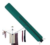 Washing Line Cover - Waterproof Clothesline Protector, Zippered Umbrella Style Sleeve, Heavy Duty Outdoor Laundry Cover, Full Length Protection, Weather Resistant Storage Solution for Line Systems