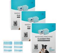 Washing Machine Cleaner, Washing Machine, Easily Residue, Dirt And Odours, For All Washing Machines (24 comprimés par boîte)