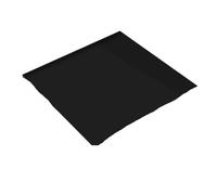 Washing Machine Cover Non-slip Drain Pad Home Decor Oven Microwave Mat Waterproof Kitchen Bottle Dish Drying Mat(Black,XL 60x60cm)