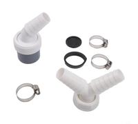 Washing Machine Drain Hose Adapter 30/40mm PVC Leak-Proof