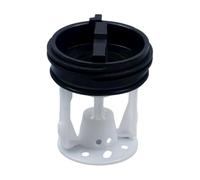 Washing Machine Drain Outlet Plug, Small Drain Pump Cover for Washer | 2.52x2.05x2.99in Laundry Replacement Part, Drain Pump Fluff Filter for Washing Machines Prevent Water Spills and Leaks