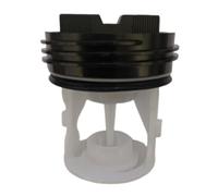 Washing Machine Drain Outlet Plug, Small Drain Pump Cover for Washer | 2.52x2.05x2.99in Laundry Replacement Part, Drain Pump Fluff Filter for Washing Machines Prevent Water Spills and Leaks