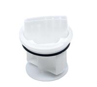 Washing Machine Drain Outlet Plug, Small Drain Pump Cover for Washer | 2.52x2.05x2.99in Laundry Replacement Part, Drain Pump Fluff Filter for Washing Machines Prevent Water Spills and Leaks